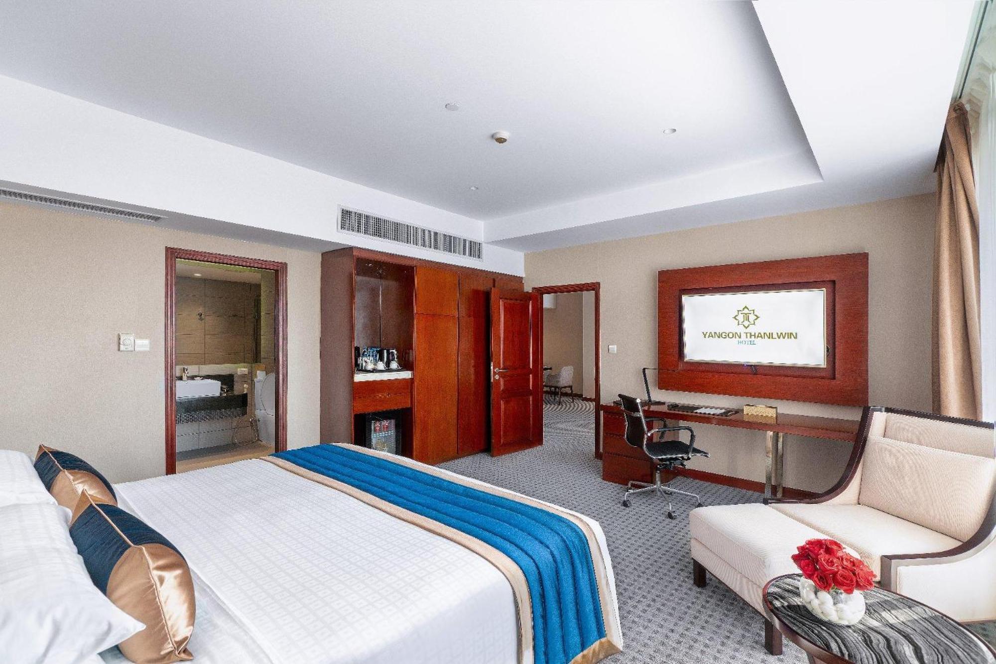 Yangon Thanlwin Hotel Bagian luar foto